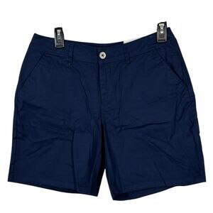Cato Contemporary Blue Chino Shorts size 6 NWT